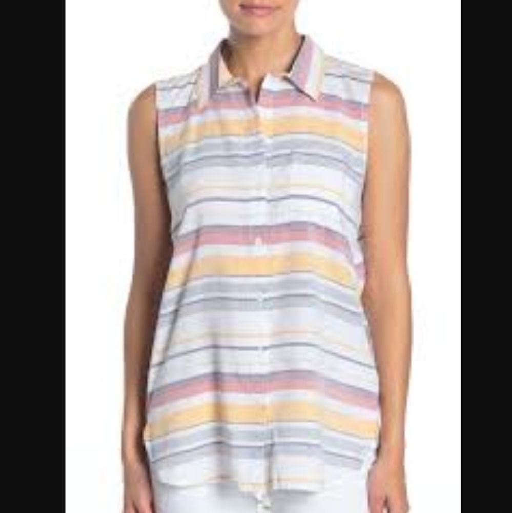 BeachLunchLounge Sleeveless Ana Tunic Sz XS